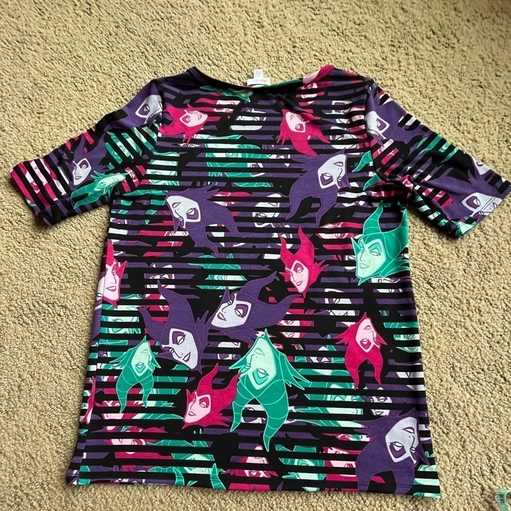🇺🇸LuLaRoe Disney Maleficent Gigi shirt - Picture 7 of 8